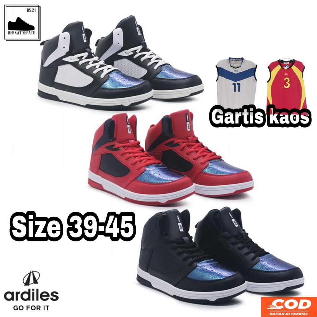 [COD] Sepatu Basket Pria/Wanita Dapet Gratis Kaos | Ardiles x DBL Halona Sepatu Basket | Sepatu Basket Ardiles Halona