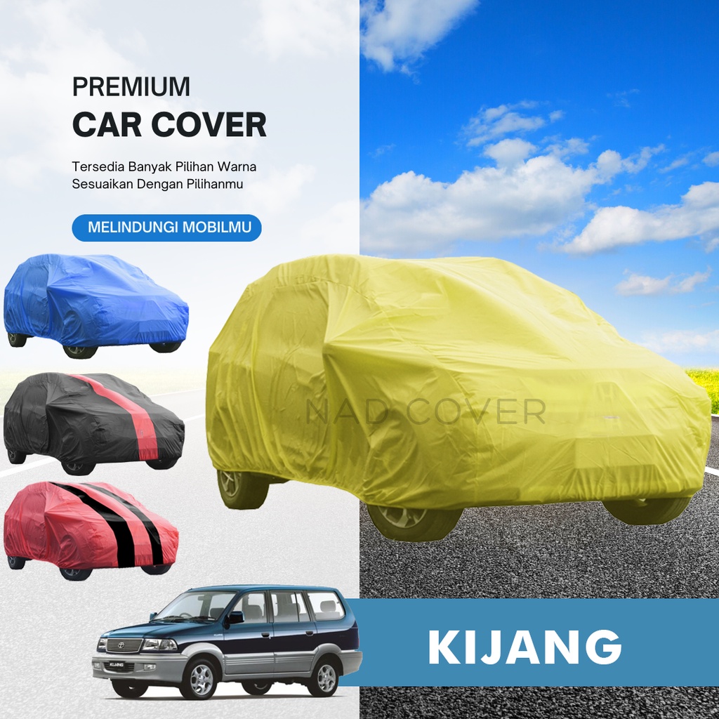 Body Cover Mobil Kijang Long Sarung Mobil Kijang Long Kijang LGX Warna Tipe Reguler Hemat Termurah