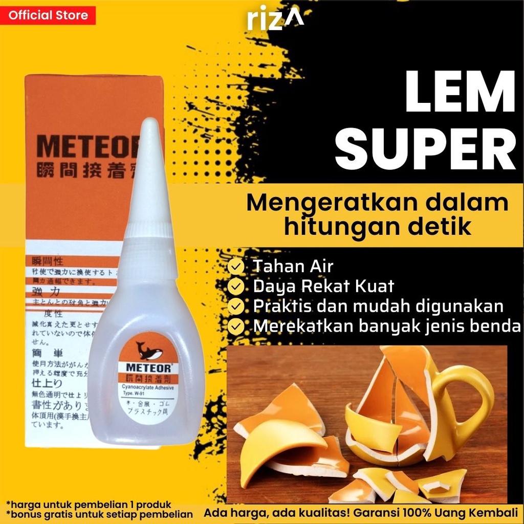 

Lem Korea Super Kuat Power Glue Serbaguna Lemari Gelas Piring Mangkok Plastik Kayu Karet Logam Kulit Keramik Akrilik Sepatu Aquarium Akuarium Multi Fungsi Perekat Plastic Rubber Wood Strong Stick Cair Stiker Dinding Sandal Sendal Sneakers Sneaker Kaca