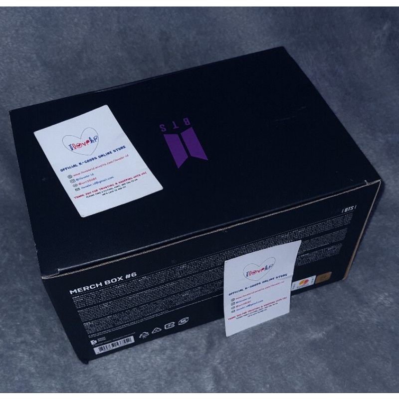 BTS OFFICIAL MERCH BOX 6 Full Set