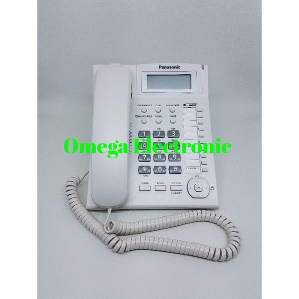 Panasonic KX-TS880MX - Pesawat Telepon Rumah Kantor Single Line Telpon KX TS880 TS880