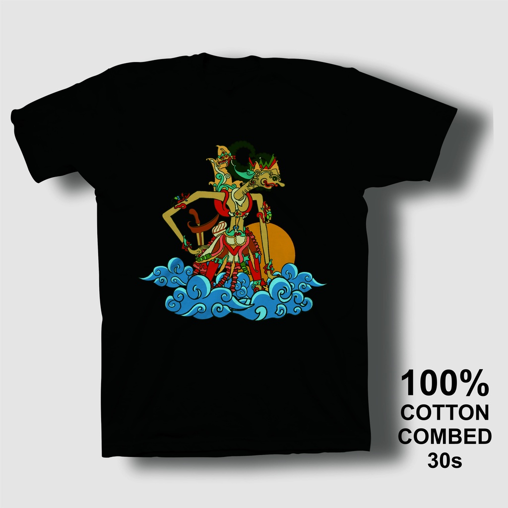 Kaos Wayang / Kaos semar / Kaos Bagong / Kaos Gatot Kaca / Kaos jawa