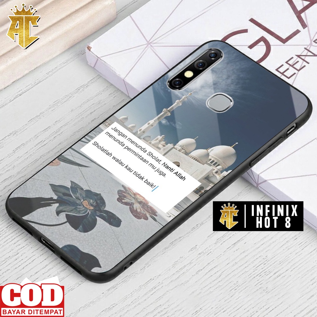 Case INFINIX HOT 8 - Casing INFINIX HOT 8 Terbaru 2022 AERO CASE [ MOTIF QUOTES ] Silikon INFINIX HO