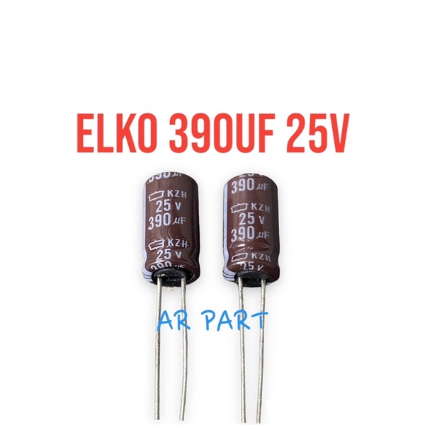 elko 390uf 25v