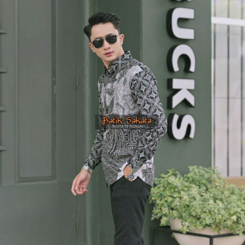 SULENDRA KEMEJA BATIK PRIA LENGAN PANJANG SLIM FIT SLIMFIT ORIGINAL ORI ASLI PRABUSENO FULL FURING JUMBO MODERN PREMIUM HEM ATASAN COWOK ANAK MUDA DEWASA MEWAH WARNA KATUN PRINTING TANGAN HALUS TEBAL COUPLE SERAGAM KERJA CASUAL KANTOR TERBARU 2021 SOLO LD