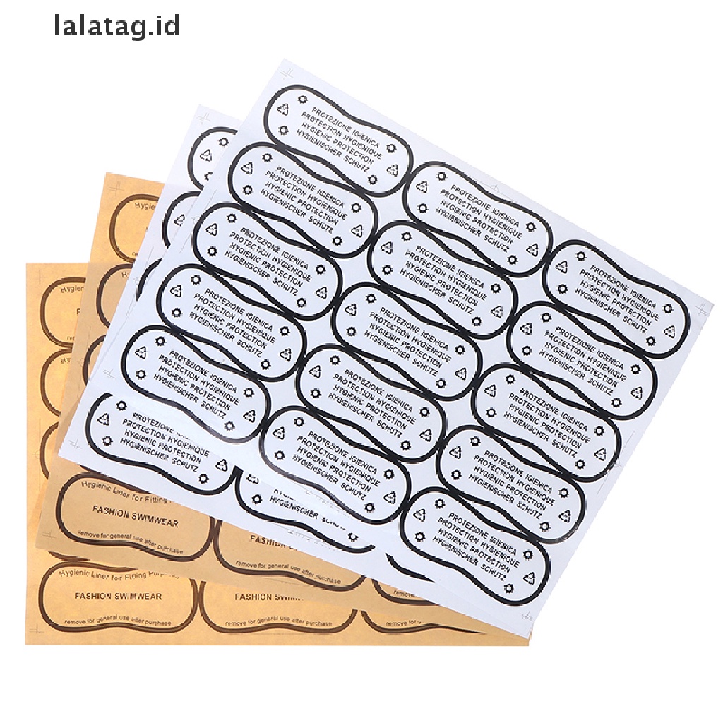 [lalatag] 30pcs/set Hygiene Label Pita Bening Baju Renang Try On Label [ID]