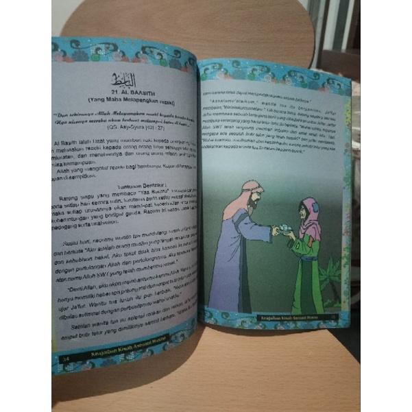 buku keajaiban kisah 99 asmaul husna