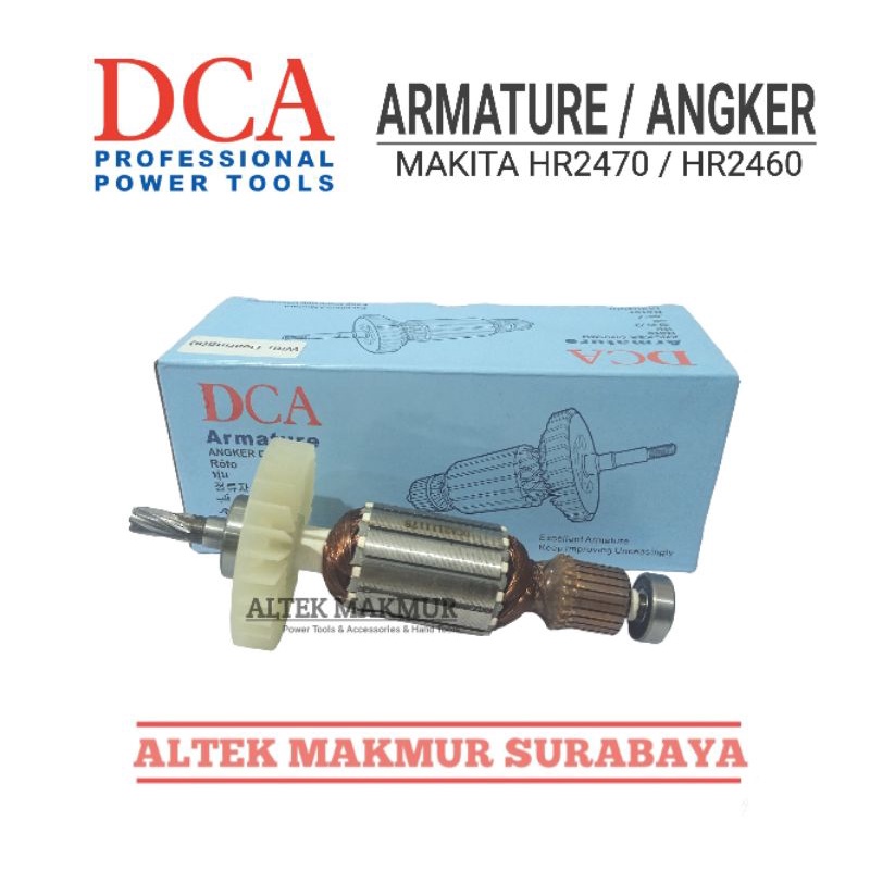 ARMATURE DCA HR2470 / ANGKER MAKITA HR 2470 / MAKITA HR2460 / HR 2460