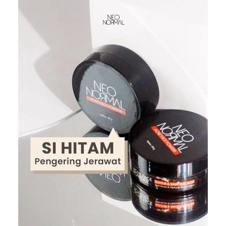 NEO NORMAL -  Acne Face Powder (Penghilang Jerawat / Anti Acne) Bedak Jerawat Neo Normal