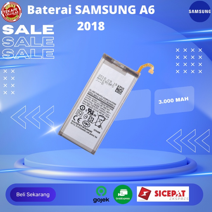 Baterai samsung a6 2018 oem bergaransi