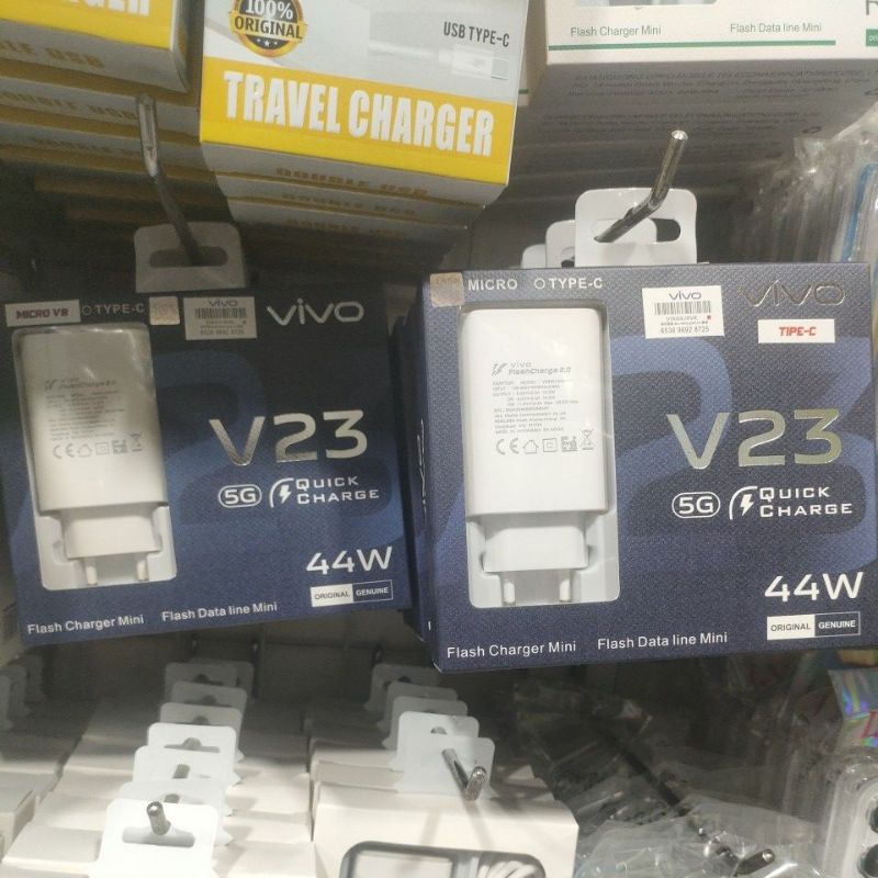 TC CHARGER VIVO V23 MICRO Flash Charger 2.0 Rel 100%