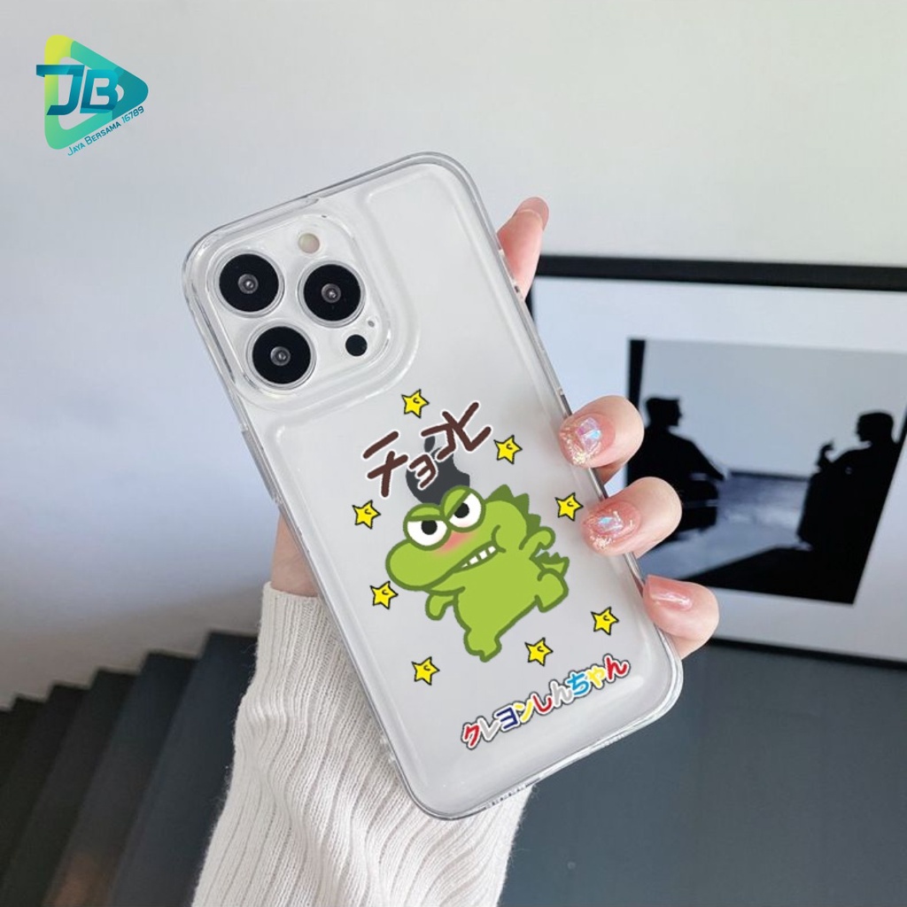 CUSTOM CASE SOFTCASE SILIKON CLEAR BENING BUAYA CUSTOM CASE OPPO A3S A1K A5S A7 A37 NEO 9 A15 A15S A16 F1S A59 A96 A52 A92 A31 A8 A33 A53 A9 A5 2020 JB6602