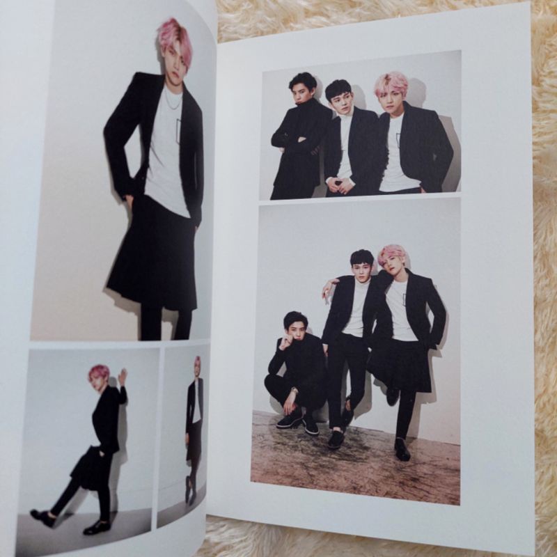 EXO SEASON GREETINGS 2016 SG 16 CHINA POSTCARD BOOK CHANYEOL BAEKHYUN SEHUN D.O. SUHO KAI XIUMIN CHE