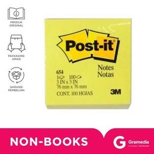 

Office-P Sticky Note 3X3" 100Sht Neon Yellow gram33 Murah
