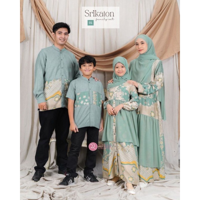 SRIKATON FAMILY SET 01 BY ZIZARA | Sarimbit Lebaran 2023 |