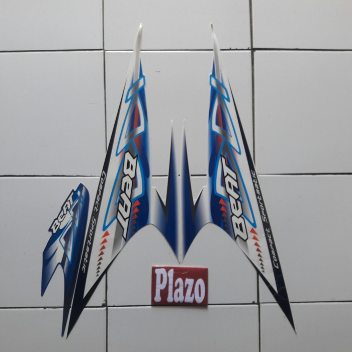 

TERLARIS | stiker motor honda beat karbu tahun 2012 untuk Motor warna putih-biru