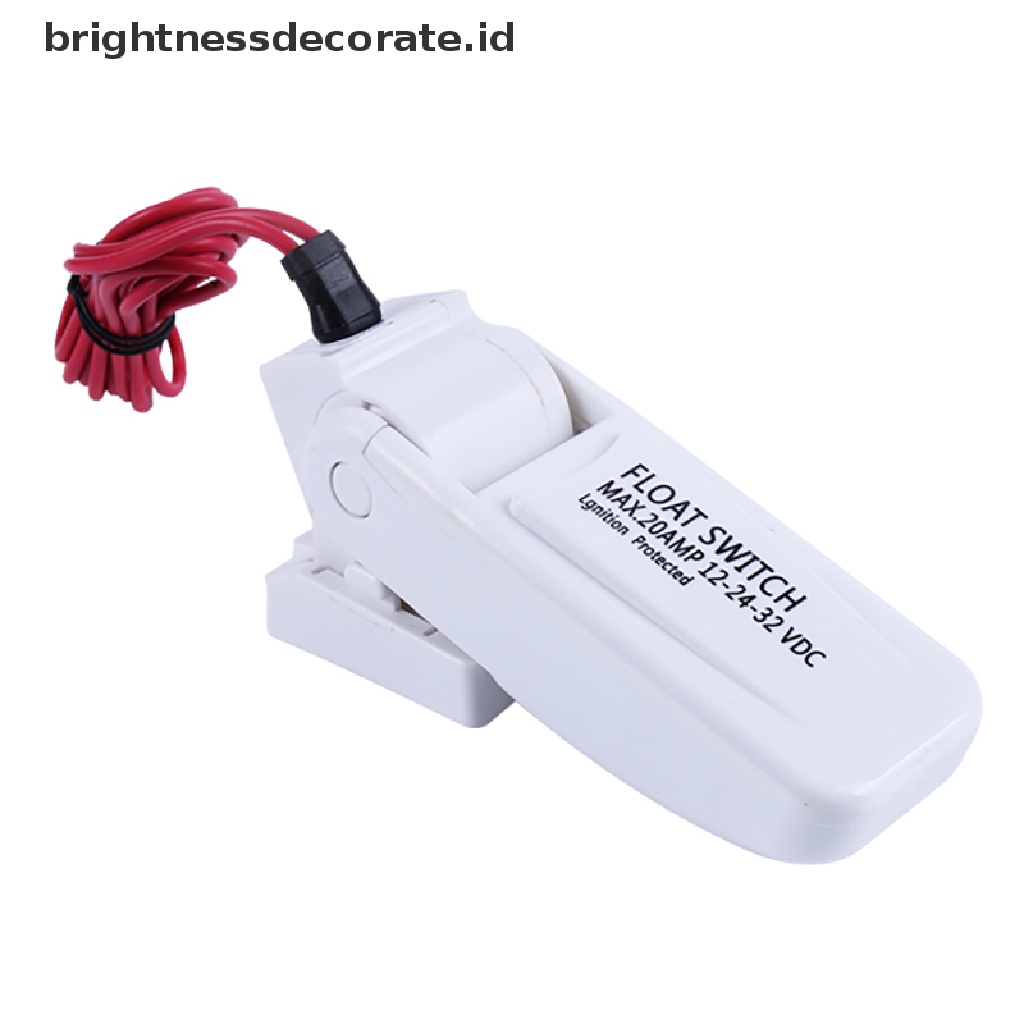 [Birth] 12v 1100GPH Pompa Bilge Otomatis Perahu Submersible Pump Marine Float Switch U7W6 [ID]