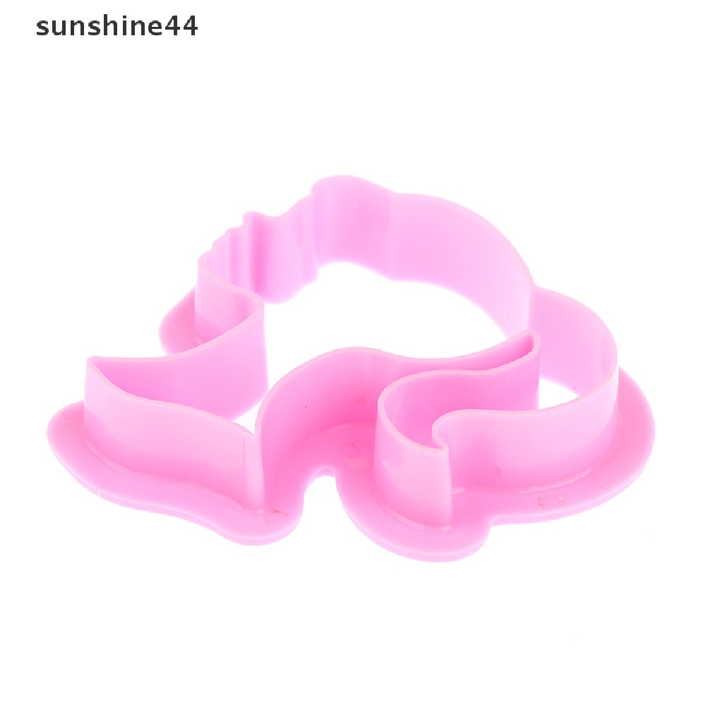 Sunshine 3Pcs Sandwich Sushi Man And Woman Cetakan Kue Pernikahan Fondant Fudge Cutter.