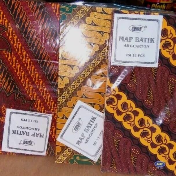 

Map batik karton GM