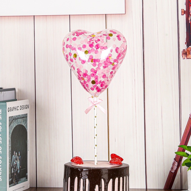 TOPPER CAKE BALON/BALON KUE ULANG TAHUN/TOPPER KUE BALON KECIL