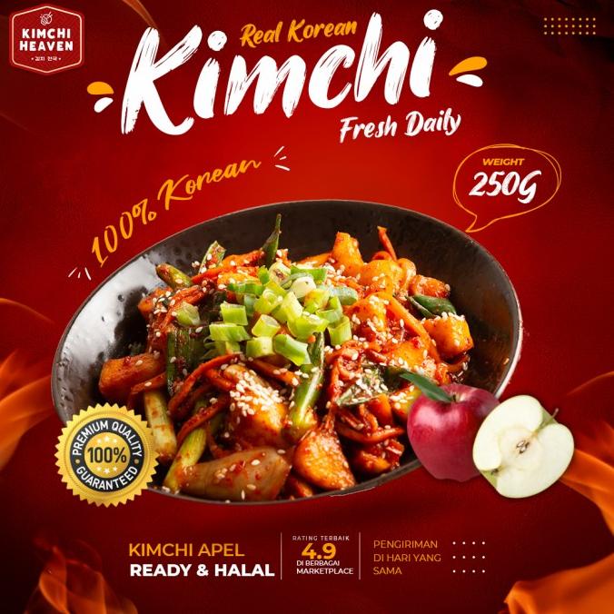 

KIMCHI APEL / SAGWA KKAKDUGI 250G IN JAR