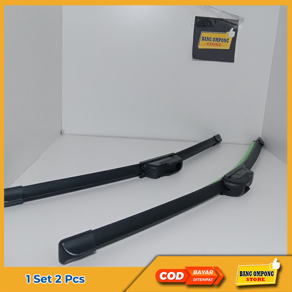 WIPER FRAMELLES MOBIL HONDA MOBILIO KARET WIFER MOBIL MOBILIO 1SET 2 PCS KANAN DAN KIRI