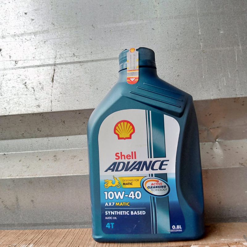 Oli Shell AX7 Matic SAE 10w-40 0,8 Liter