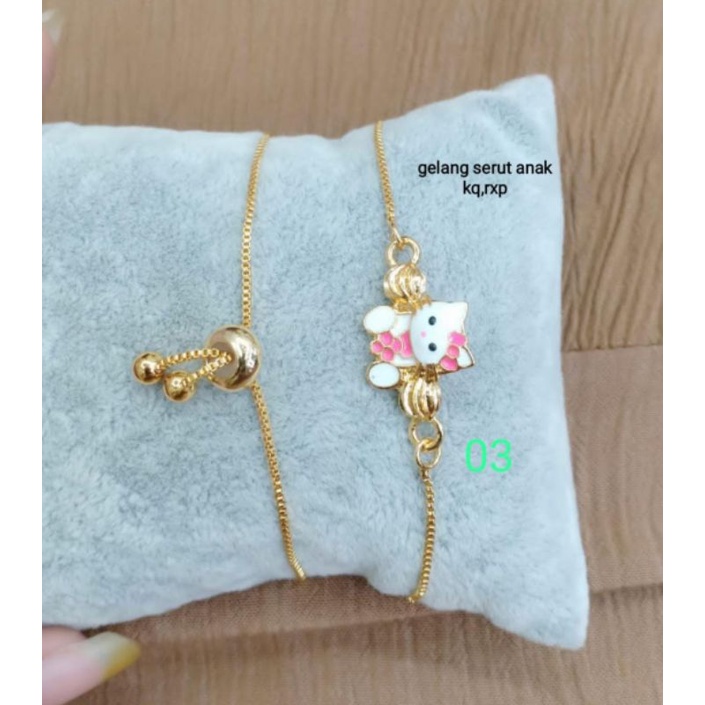 Gelang anak model serut