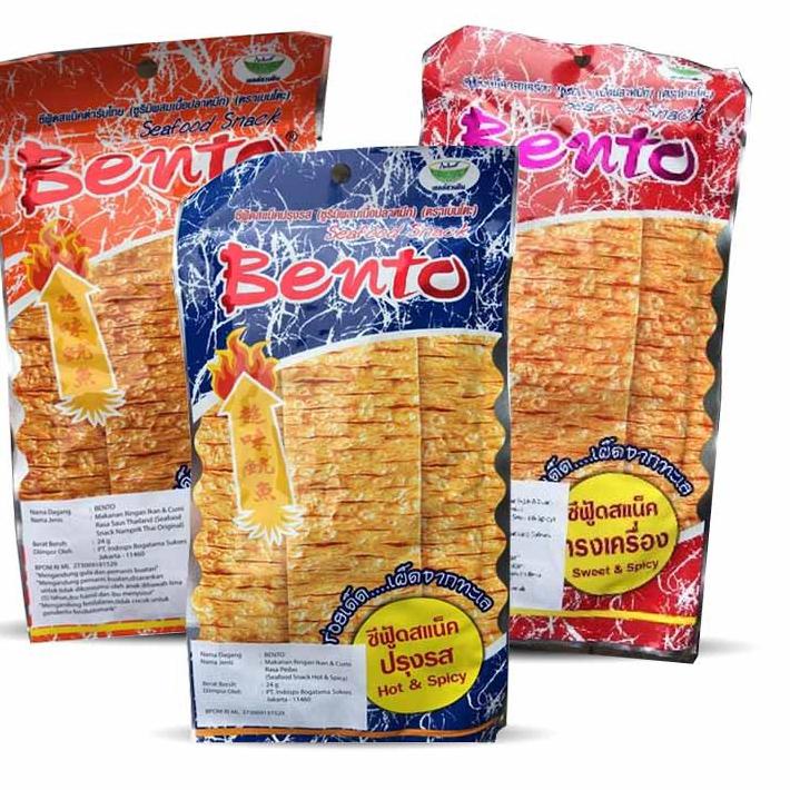 

RVN286 JUHI BENTO SQUID THAILAND 24 GRAM - SNACK CEMILAN CUMI INSTANT $$