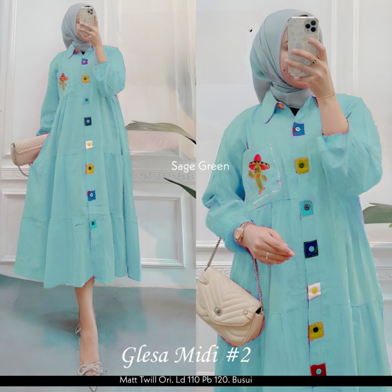 Glesa Midi Dress