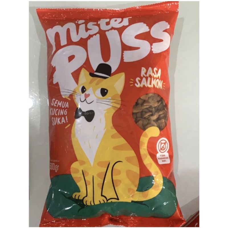 Makanan Kucing Mister Puss Freshpack 500gr / Cat food mister pus / Dry food