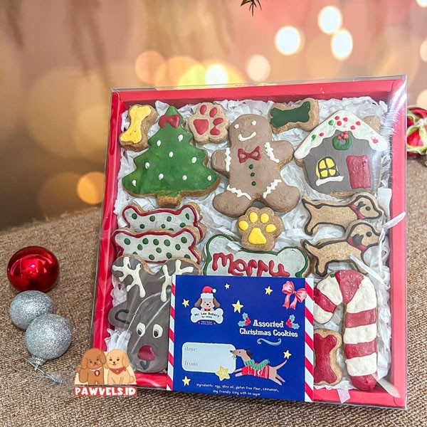 

Hampers Natal Mr Lee Dogs Bakery Assorted Christmas Cookie For Dogs