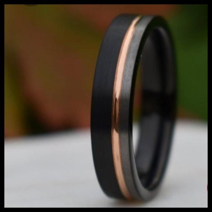 Cincin Kawin Zirconium 2 Warna