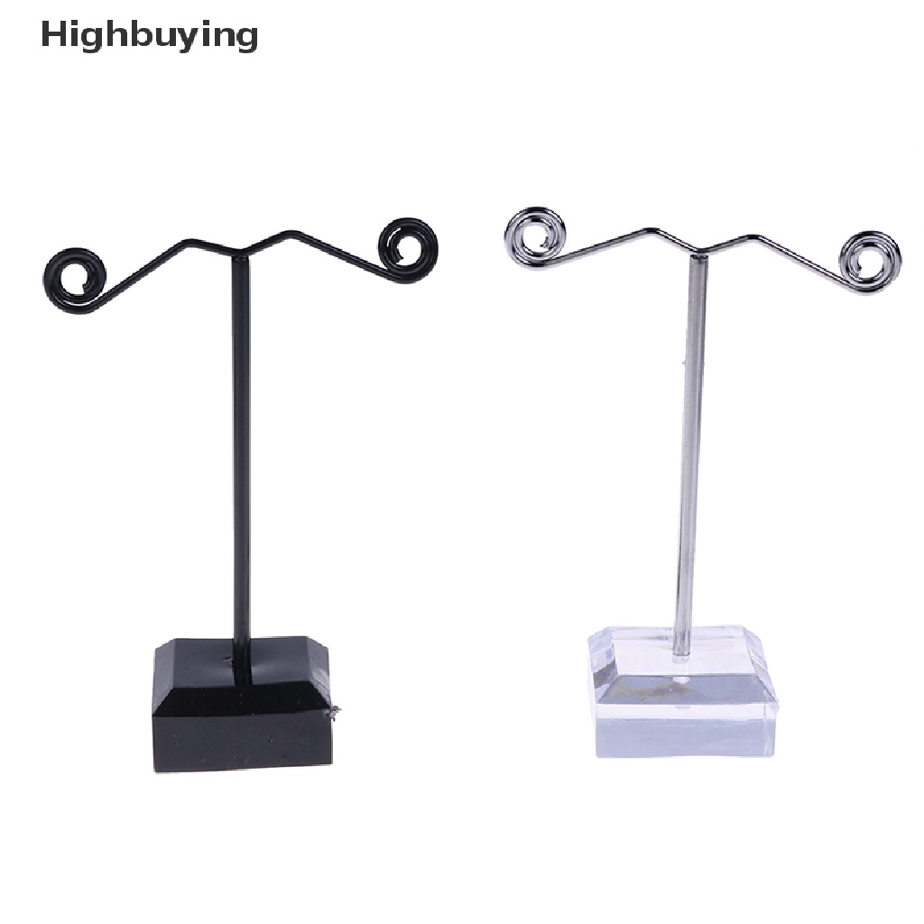 Hbid 3pcs Rak Display Perhiasan Anting Stud Akrilik Stand Organizer Holder Ornament Glory