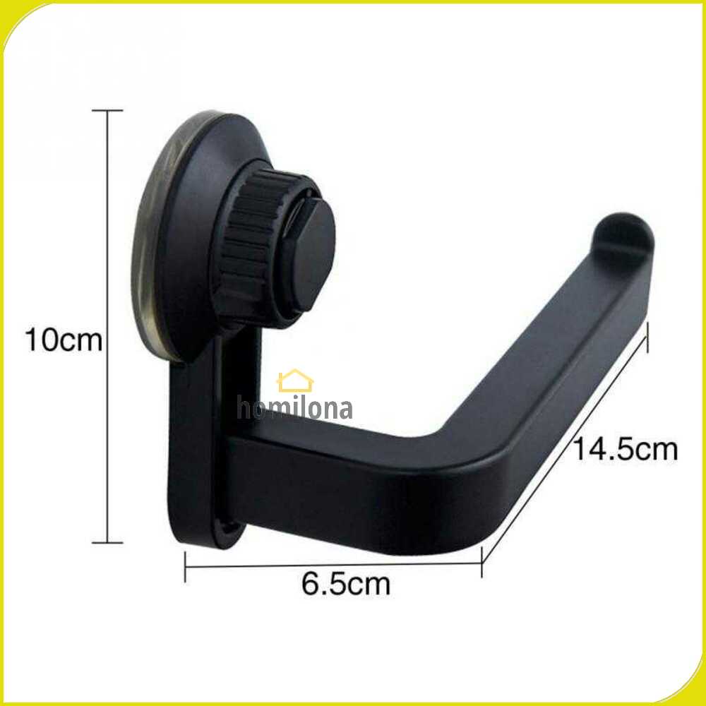 HOUSEEN Gantungan Tempat Tisu Toilet Suction Cup - 8809-3