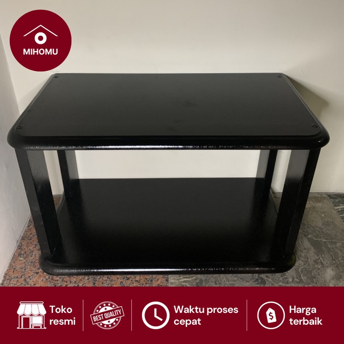 Ftr Rak Meja Tv Kayu/Rak Kayu Serbaguna Susun 2/Rak Tv Kayu/Rak Serbaguna