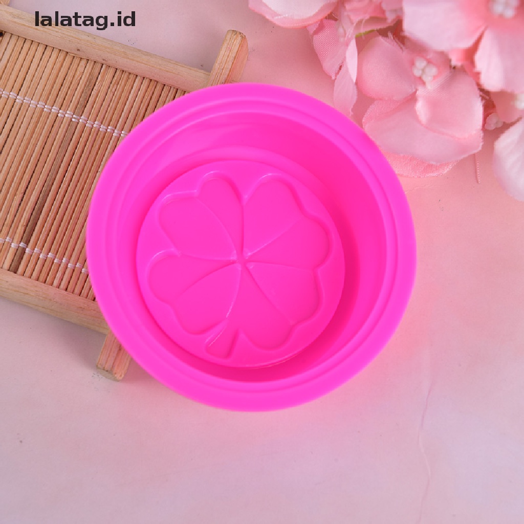 [lalatag] Semanggi Empat Daun Handmade DIY Silikon Sabun Cetakan Fondant Kue Decorag Tools [ID]