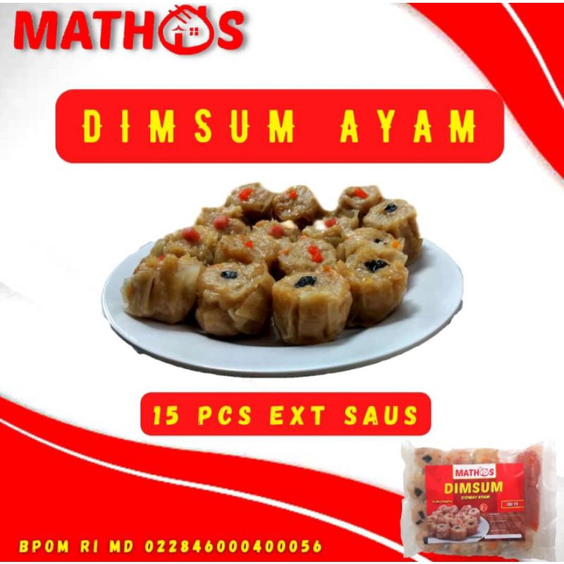 

Mathos Dimsum Ayam isi 15