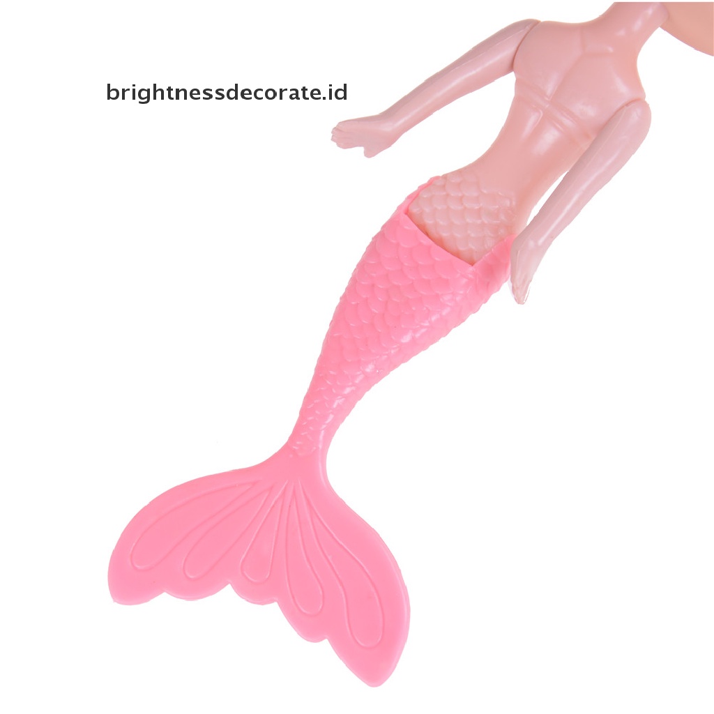 [Birth] Mainan Anak Little Bobby Mermaid Doll Boneka Salon Ulang Tahun Anak [ID]