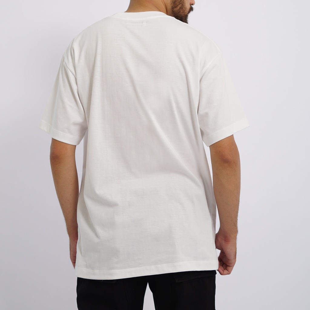 PLAIN Oversize T-Shirt - Pure White (Kaos Polos Oversize 24s)