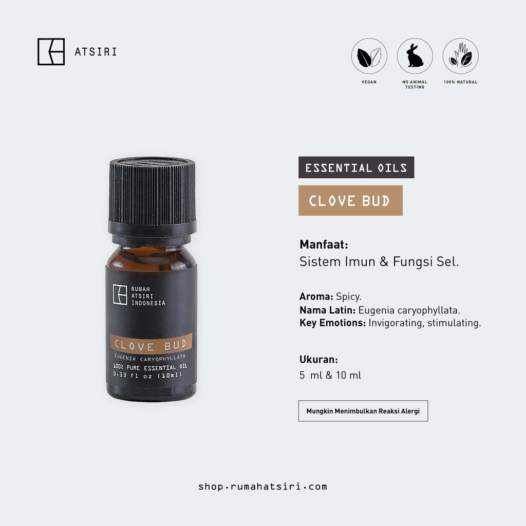 Clove Bud Essential Oil - Rumah Atsiri