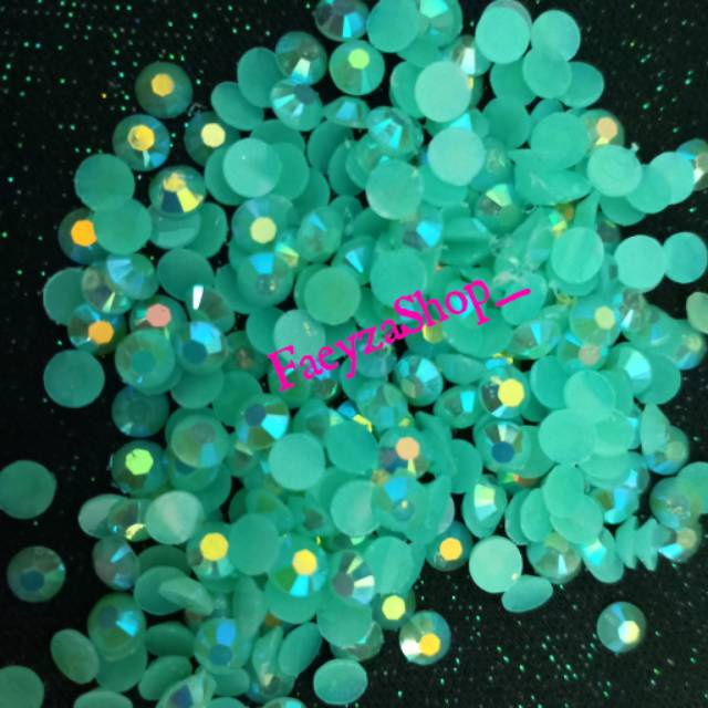 Candy Rhinestone AB 4mm | Bahan Deco | Deco Case | Untuk nail art promo