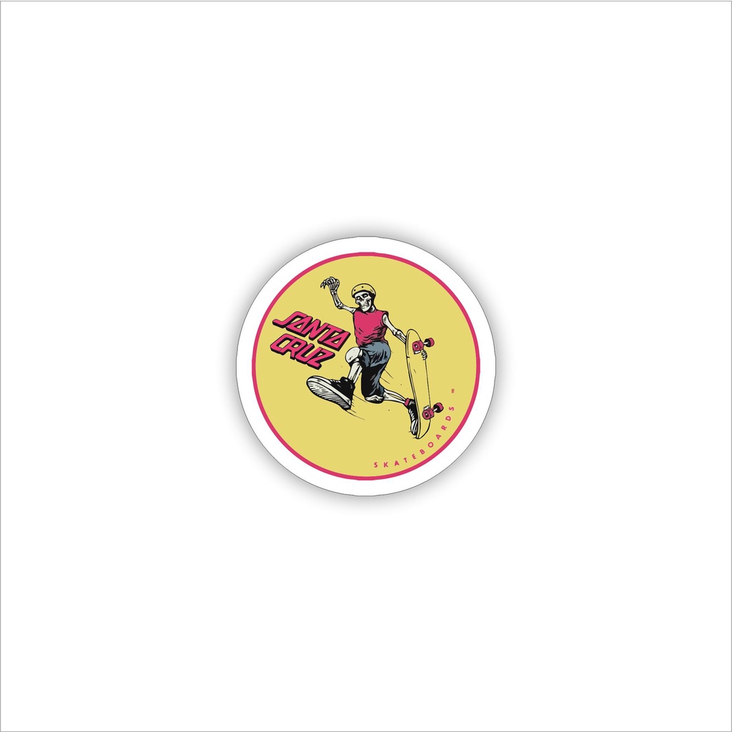 

STIKER SATUAN BULAT BRAND SANTACRUZZ SKATE STIKER BRAND DISTRO STIKER GRAFTAC