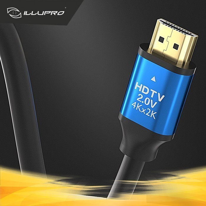 ILLUPRO Kabel HDMI Deluxe 4K 2.0 HDMI Cable 1.5 meter 3 meter  5 meter