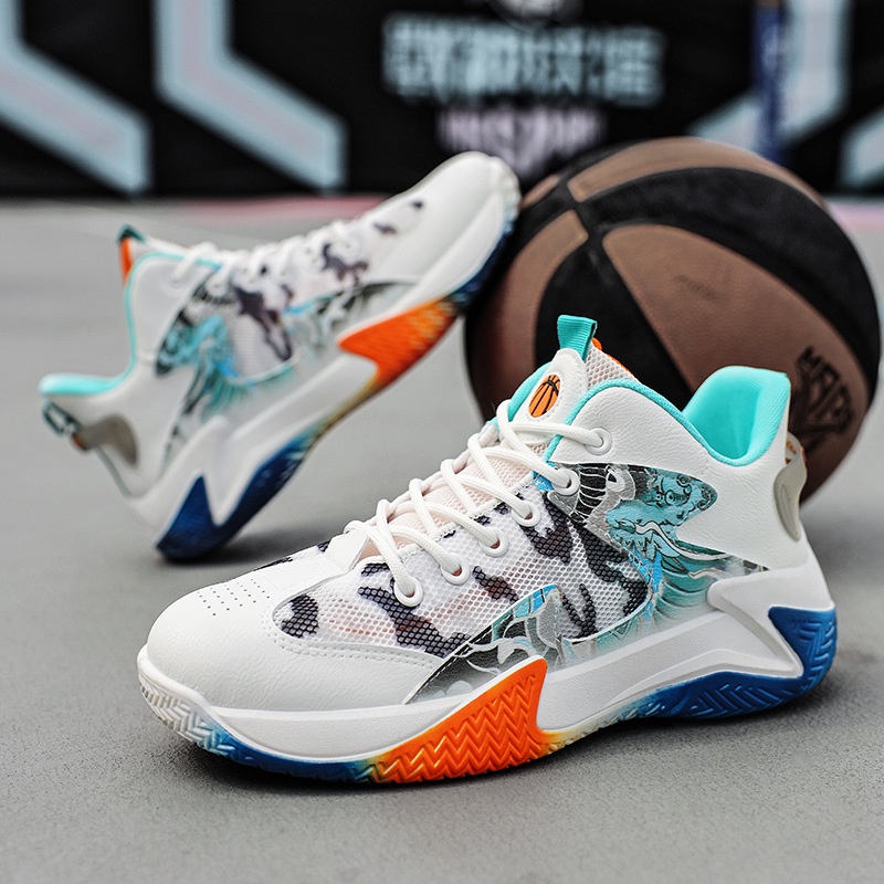 Sepatu Sneakers Pria Import - 121097 - Sepatu Basket Olahraga Sporty Trendy Fashions Shoes Termurah