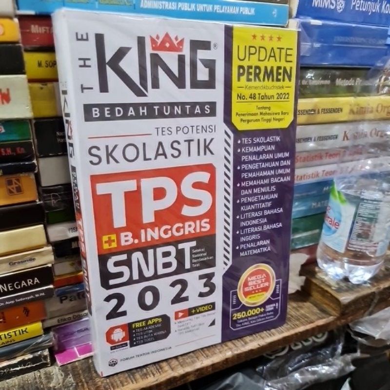 Jual THE KING BEDAH TUNTAS TES POTENSI SKOLASTIK TPS SNBT 2023 | Shopee ...