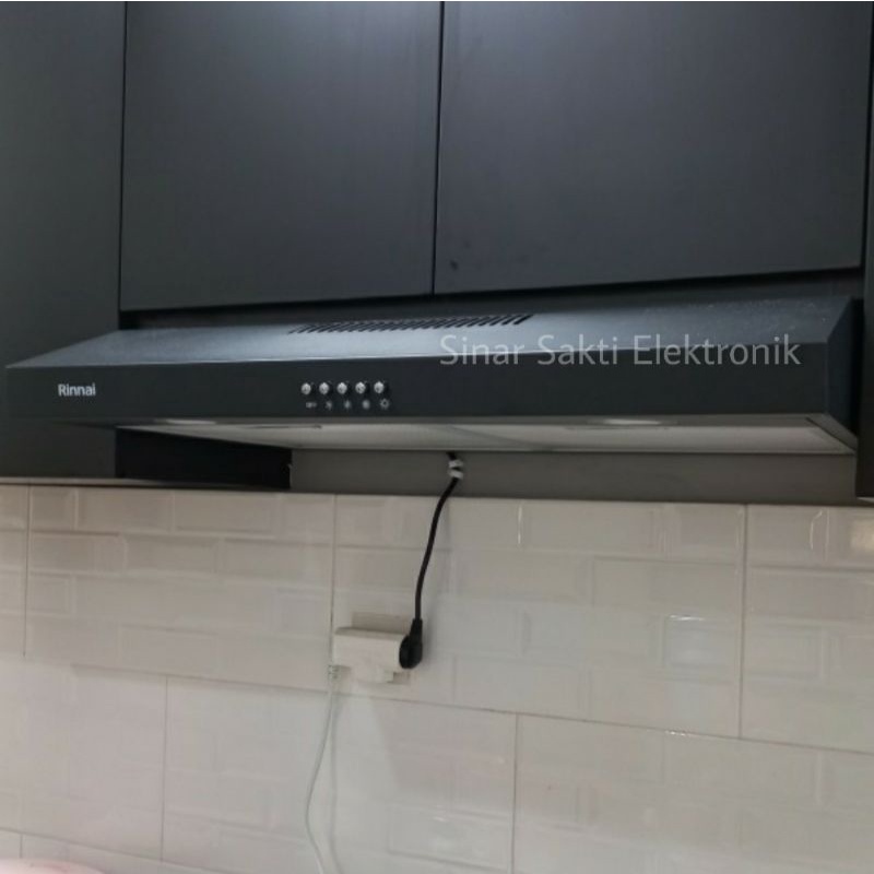 Cooker Hood Rinnai RH 127 B RH127B Penghisap Asap Kompor Dapur 127B 70cm