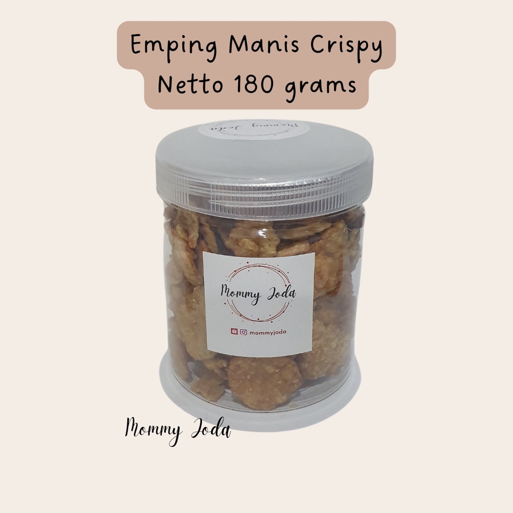 

Emping manis crispy mommyjoda snack cemilan lebaran