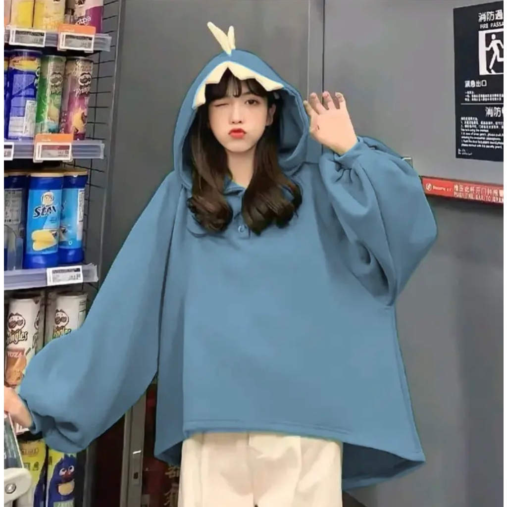 [COD] Sweater Hoodie Oversize Dino LD 130