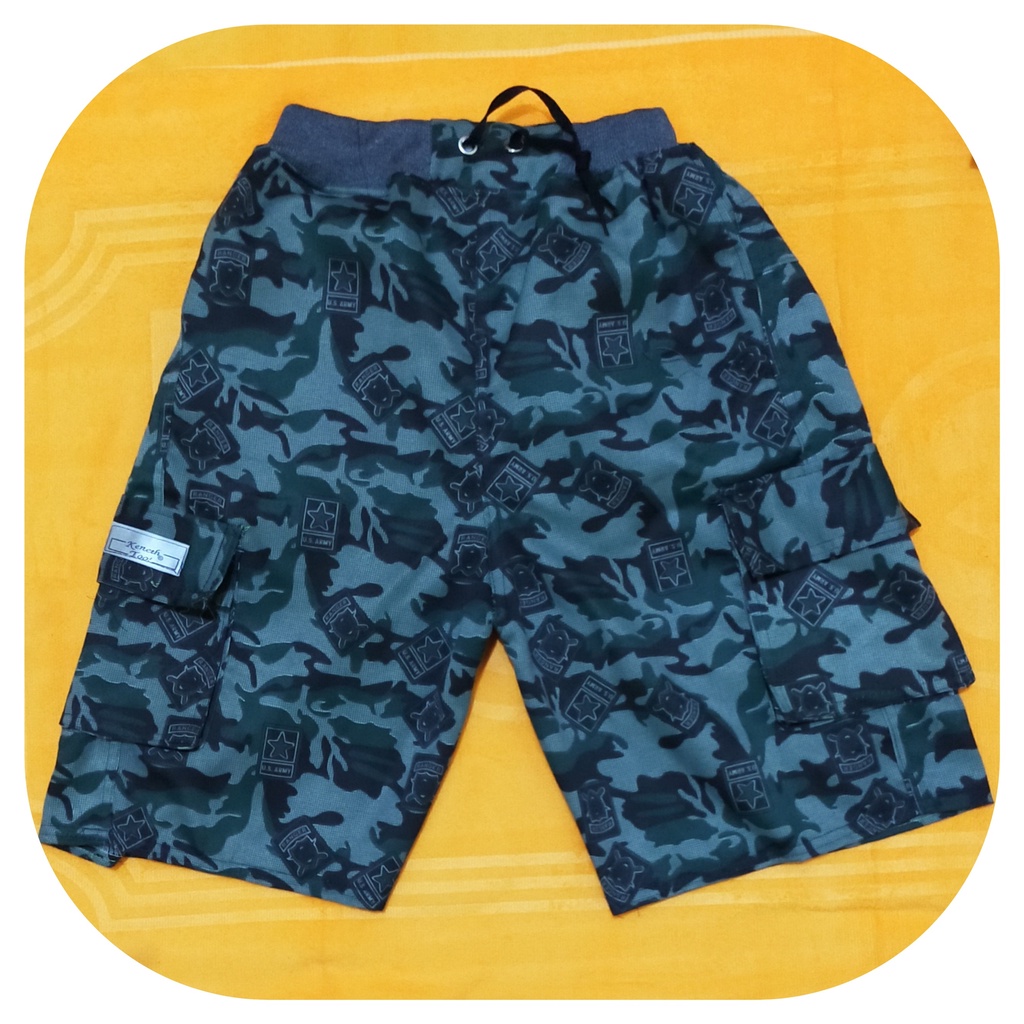 CELANA PENDEK PRIA DISTRO KARGO CARGO ARMY LORENG SURFING PREMIUM KATUN TWIL HARGA GROSIR